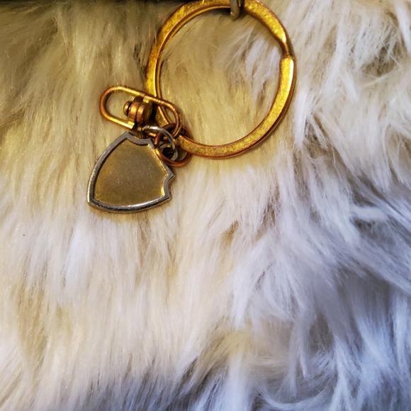 Betsey Johnson Black Quilted Wallet with Gold Heart Accents - Picture 2 of 10